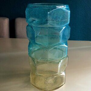 A Beautiful Multicolor Glass Table Vase to Brighten up any room!